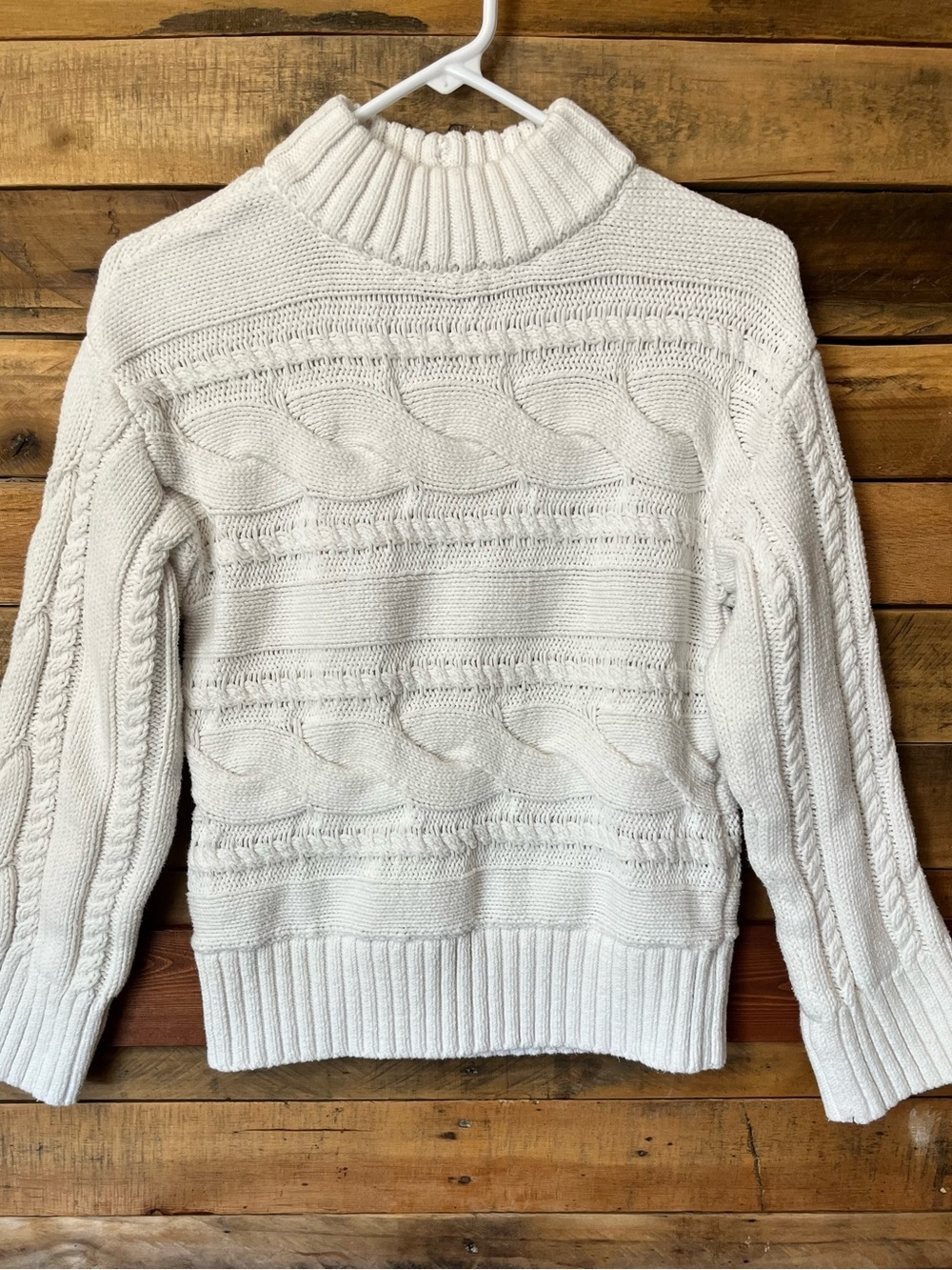 Cozy Cable Knit Turtleneck Sweater